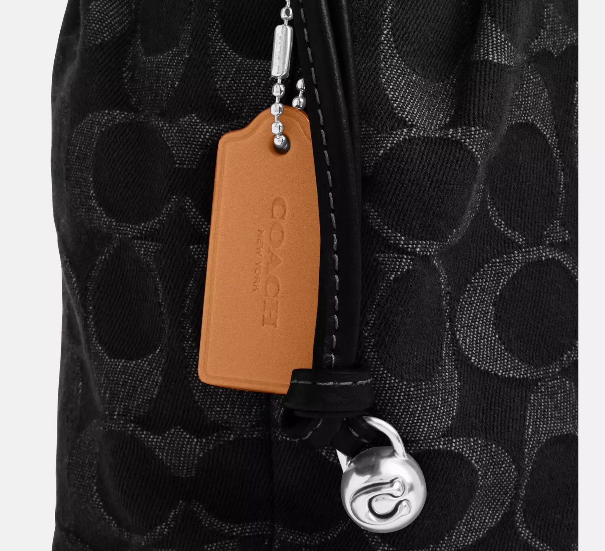  Túi Nữ Coach Faye Mini Drawstring Bag 'Black' 