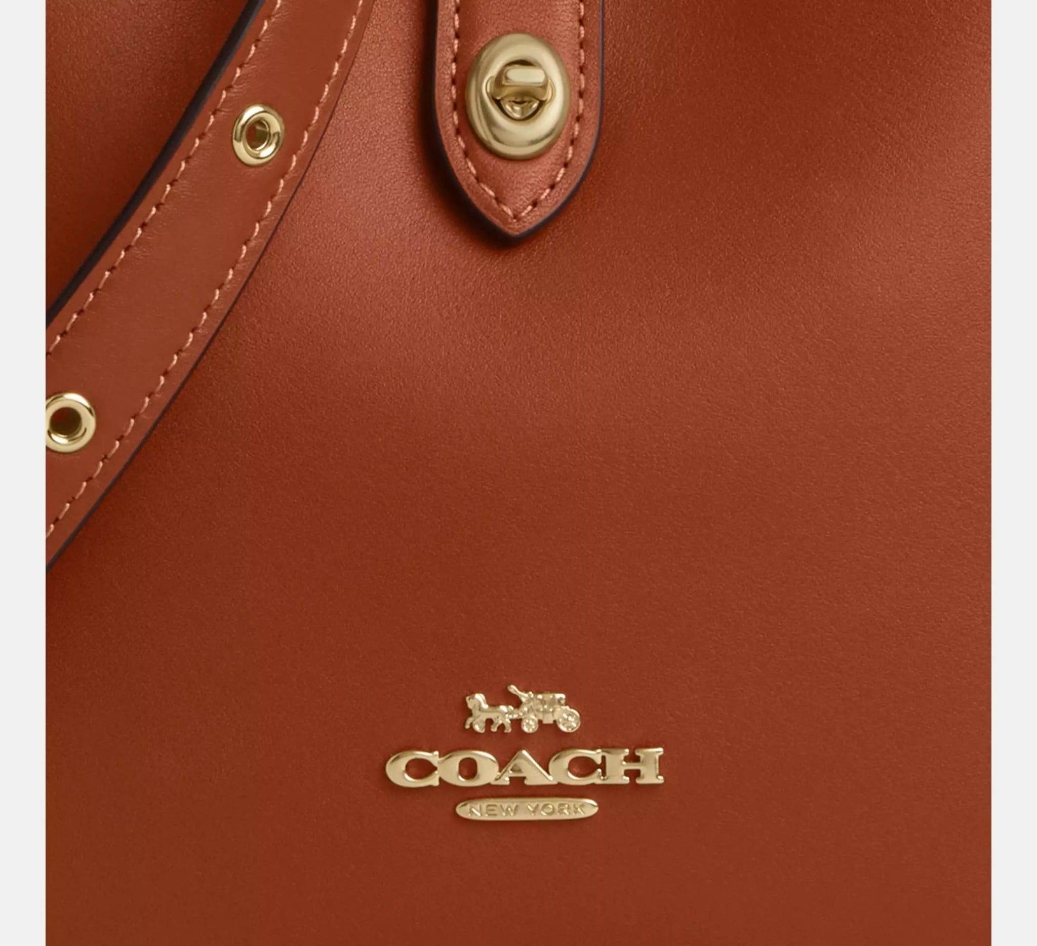  Túi Nữ Coach Hadley Mini Crossbody Bag 'Tan' 