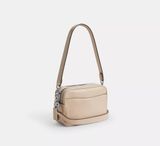  Túi Nữ Coach Mini Carey Crossbody Bag 'Ivory' 