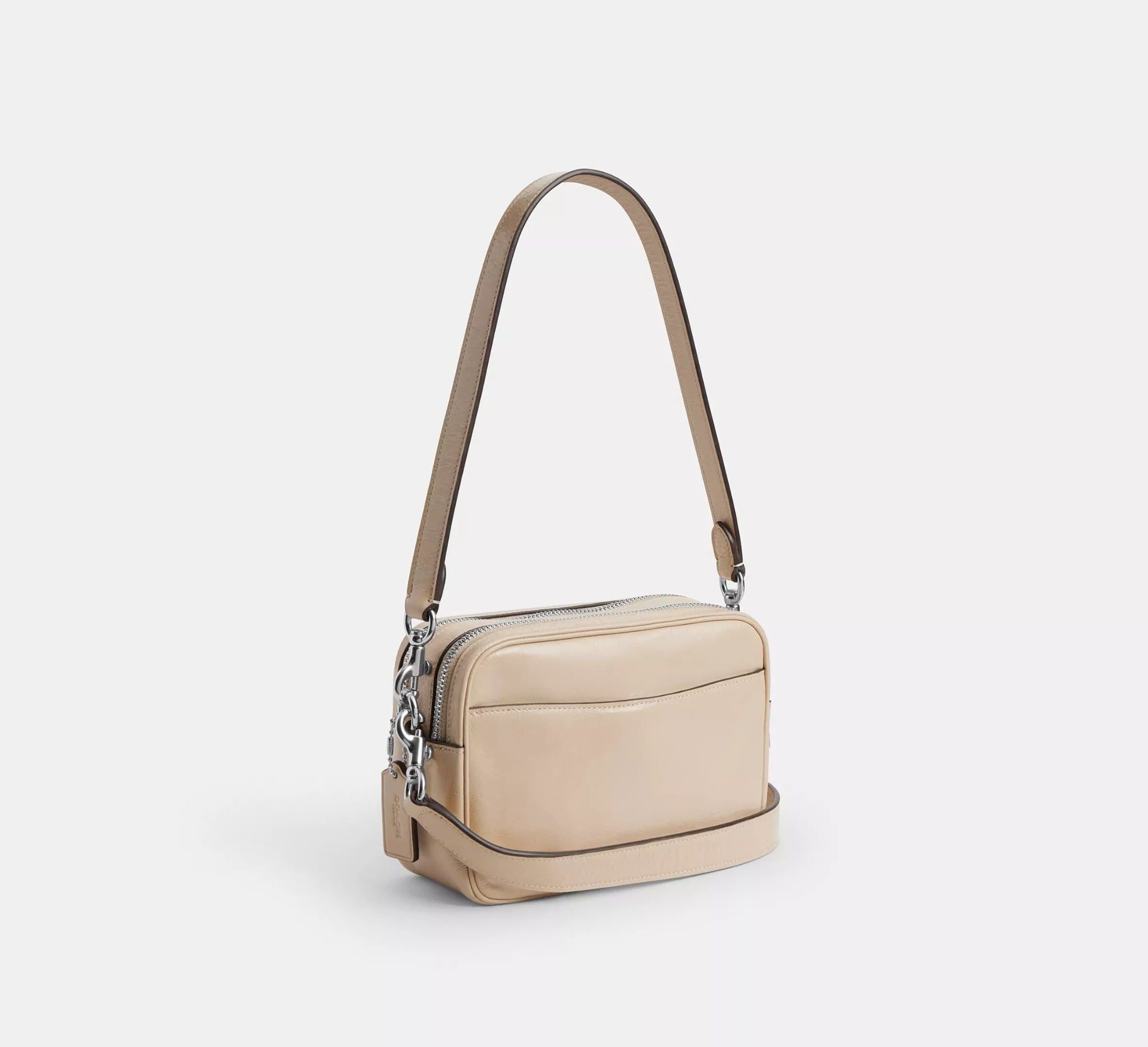  Túi Nữ Coach Mini Carey Crossbody Bag 'Ivory' 