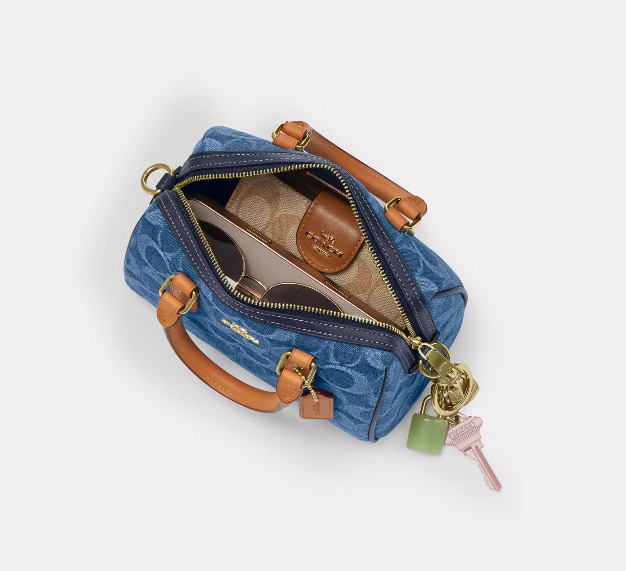  Túi Nữ Coach Mini Rowan Crossbody Bag 'Blue' 