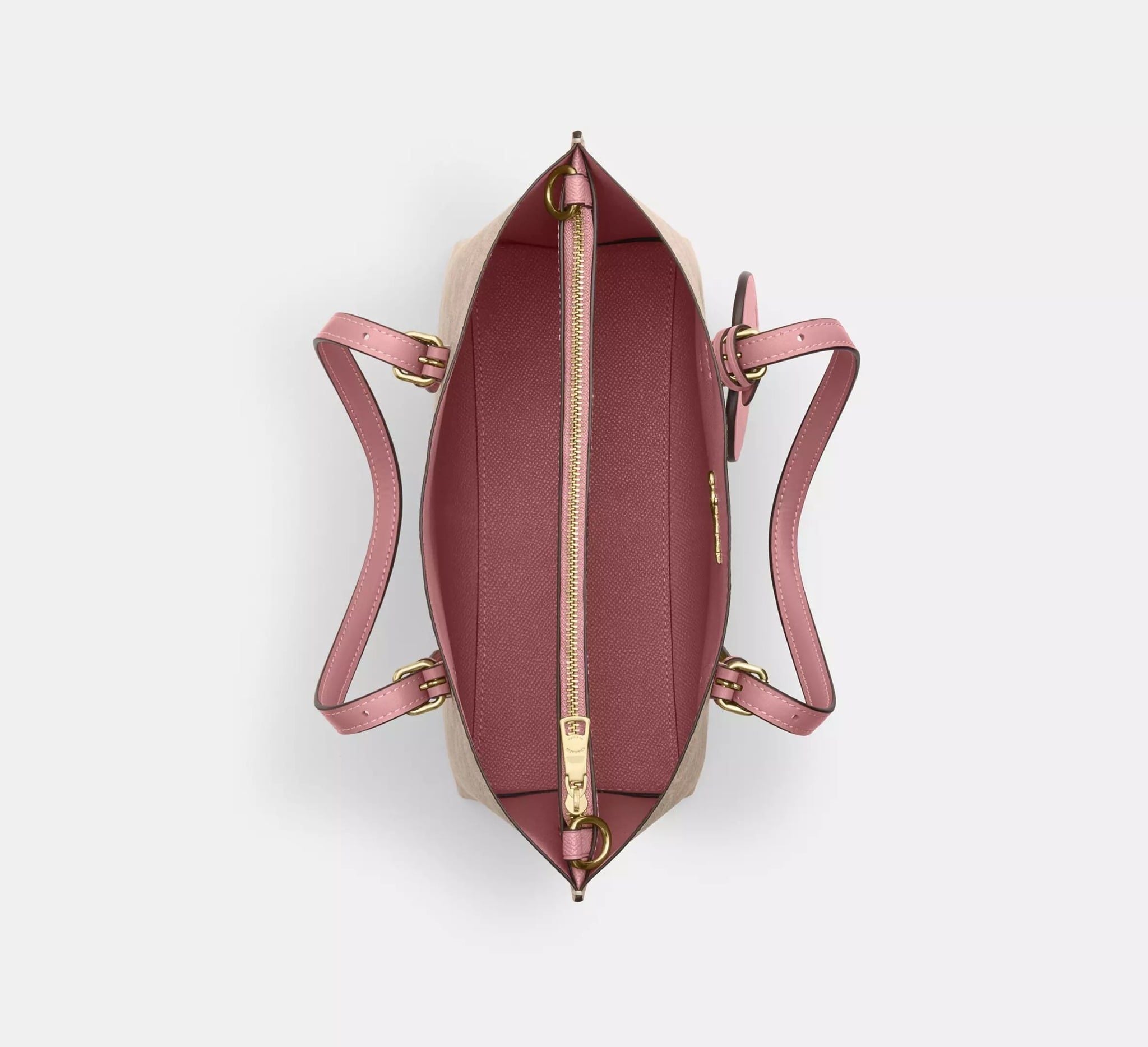  Túi Nữ Coach Mollie Tote Bag 25 'Sand Peony' 