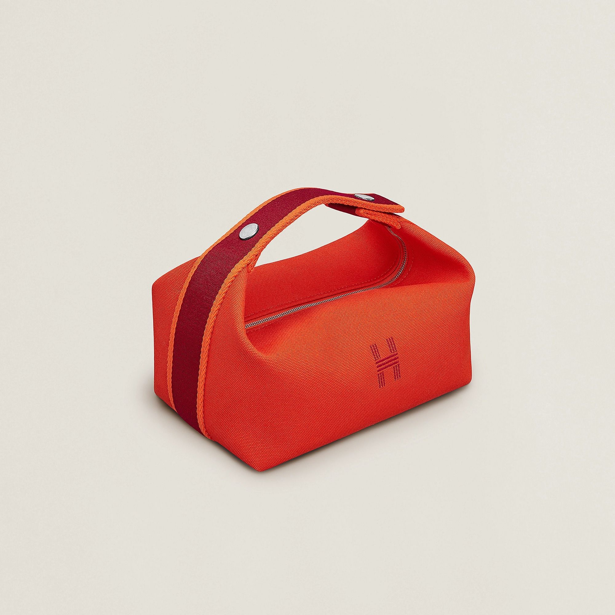  Túi Nữ Hermes Bride-a-Brac Case 'Orange Feu' 