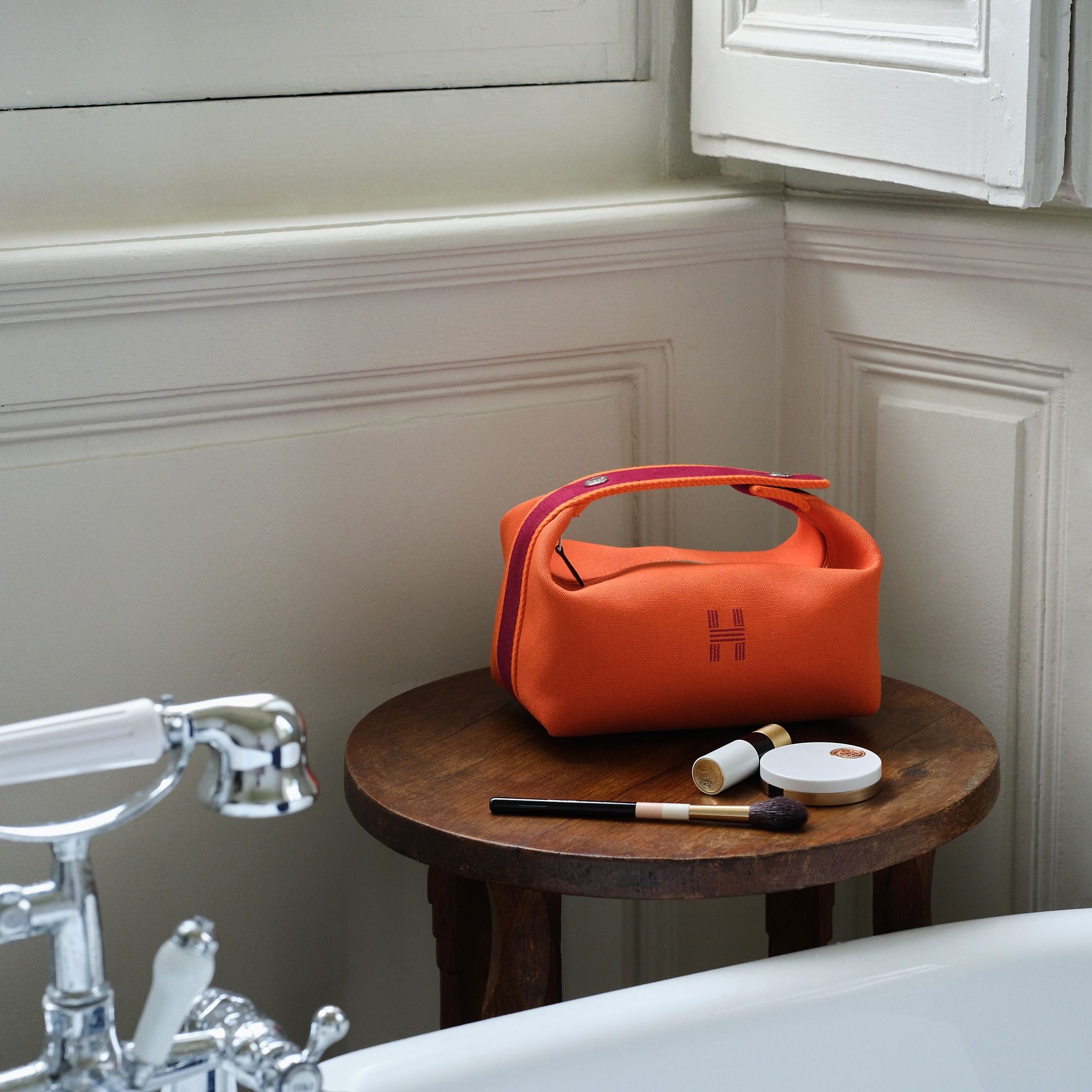  Túi Nữ Hermes Bride-a-Brac Case 'Orange Feu' 