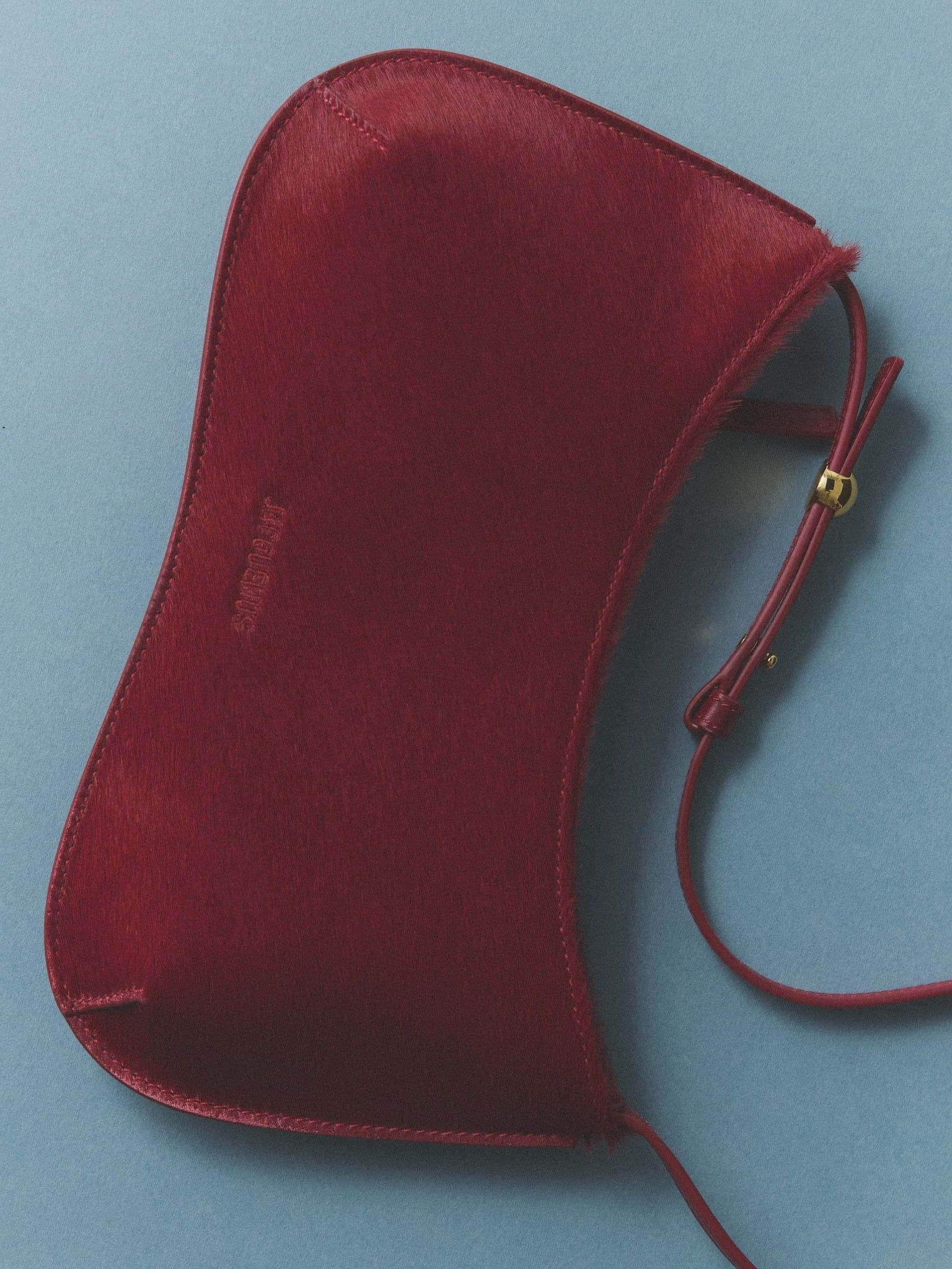  Túi Nữ Jacquemus The Bisou 'Dark Red' 