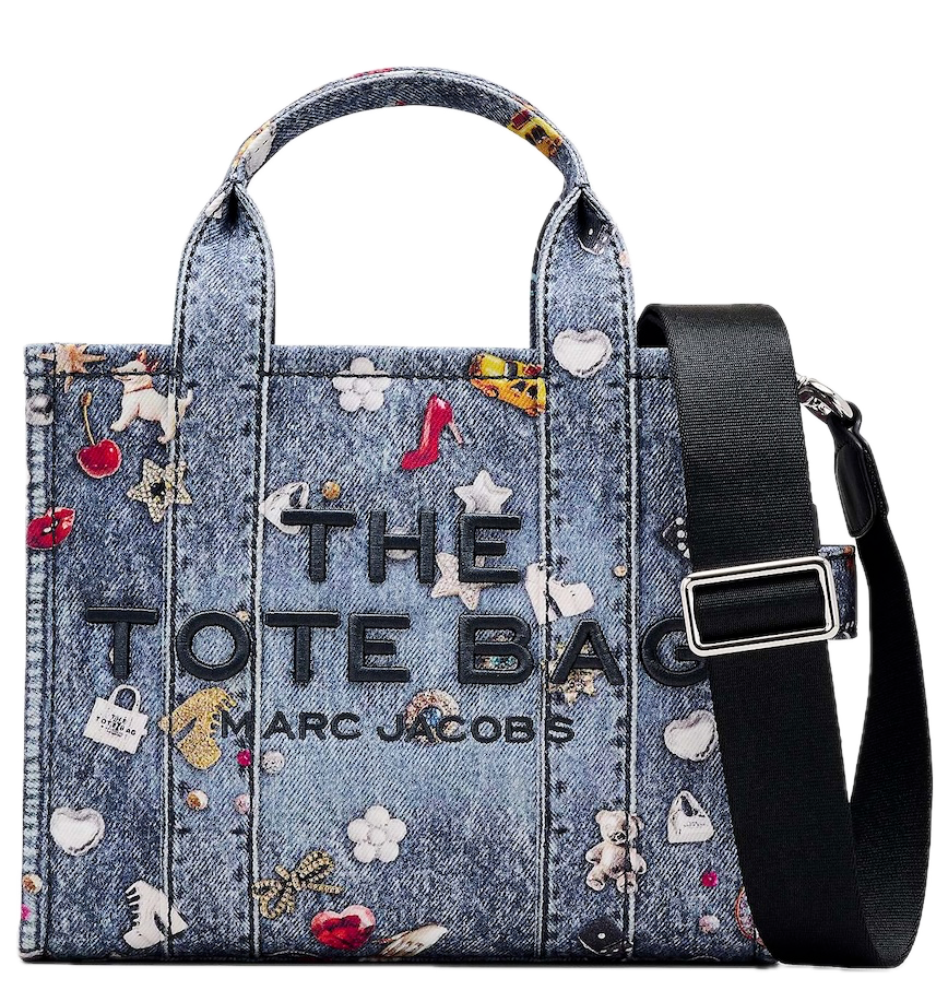  Túi Nữ Marc Jacobs Small Tote Bag 'Denim' 