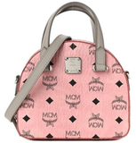  Túi Nữ MCM Anna Visetos Shoulder Bag 'Pink' 