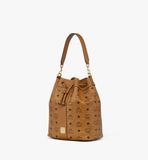  Túi Nữ MCM Drawstring Medium Bag 'Cognac' 