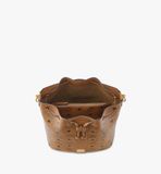  Túi Nữ MCM Drawstring Medium Bag 'Cognac' 