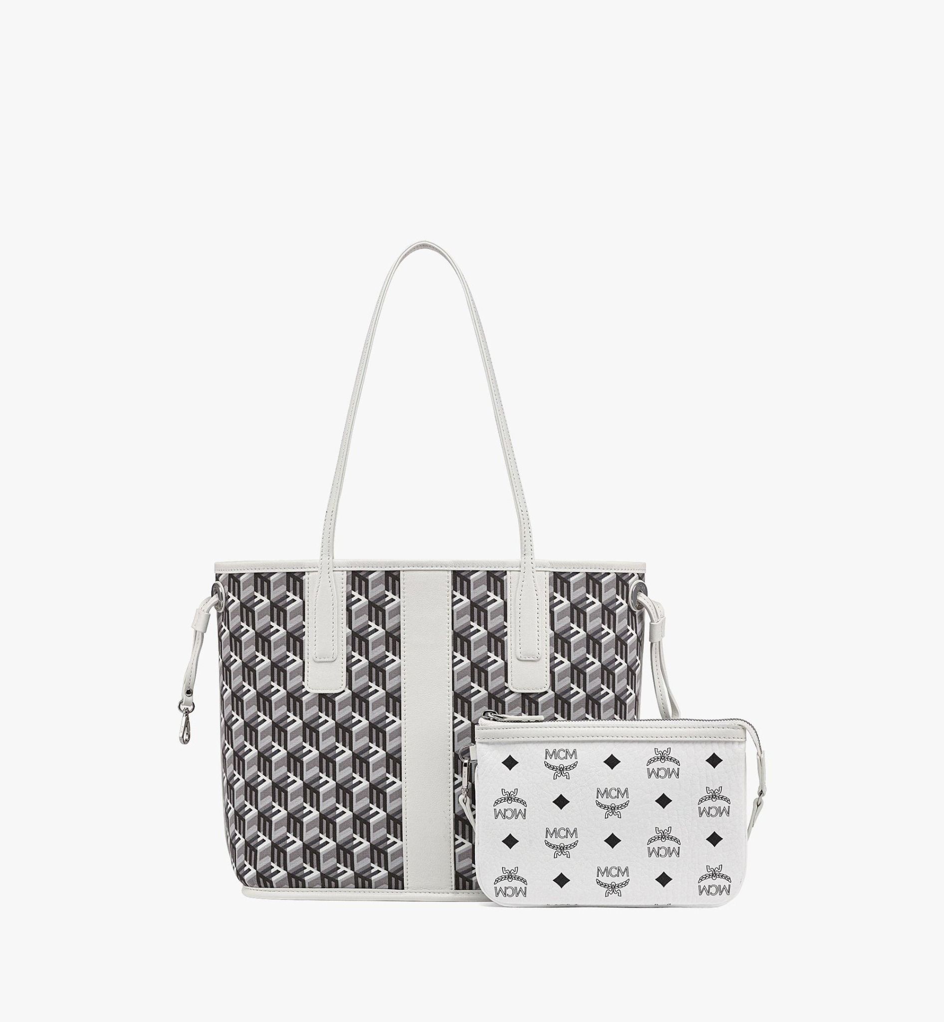  Túi Nữ MCM Reversible Liz Shopper 'White' 
