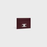  Ví Celine Card Holder Triomphe 'Burgundy' 