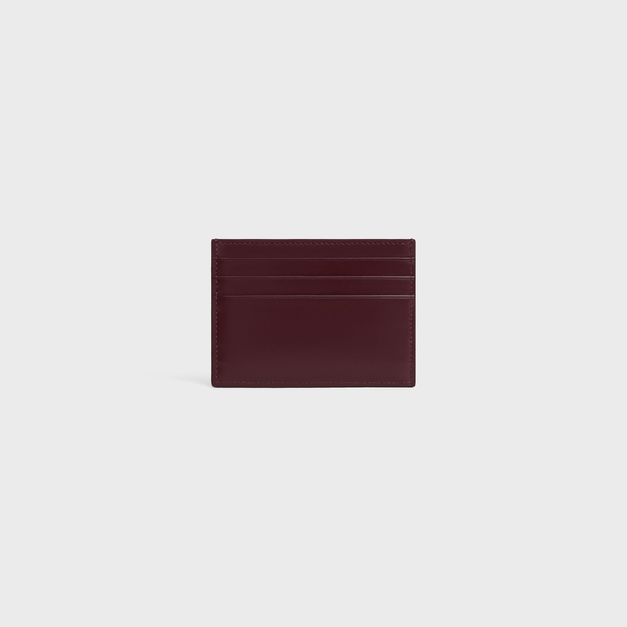  Ví Celine Card Holder Triomphe 'Burgundy' 
