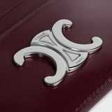  Ví Celine Card Holder Triomphe 'Burgundy' 
