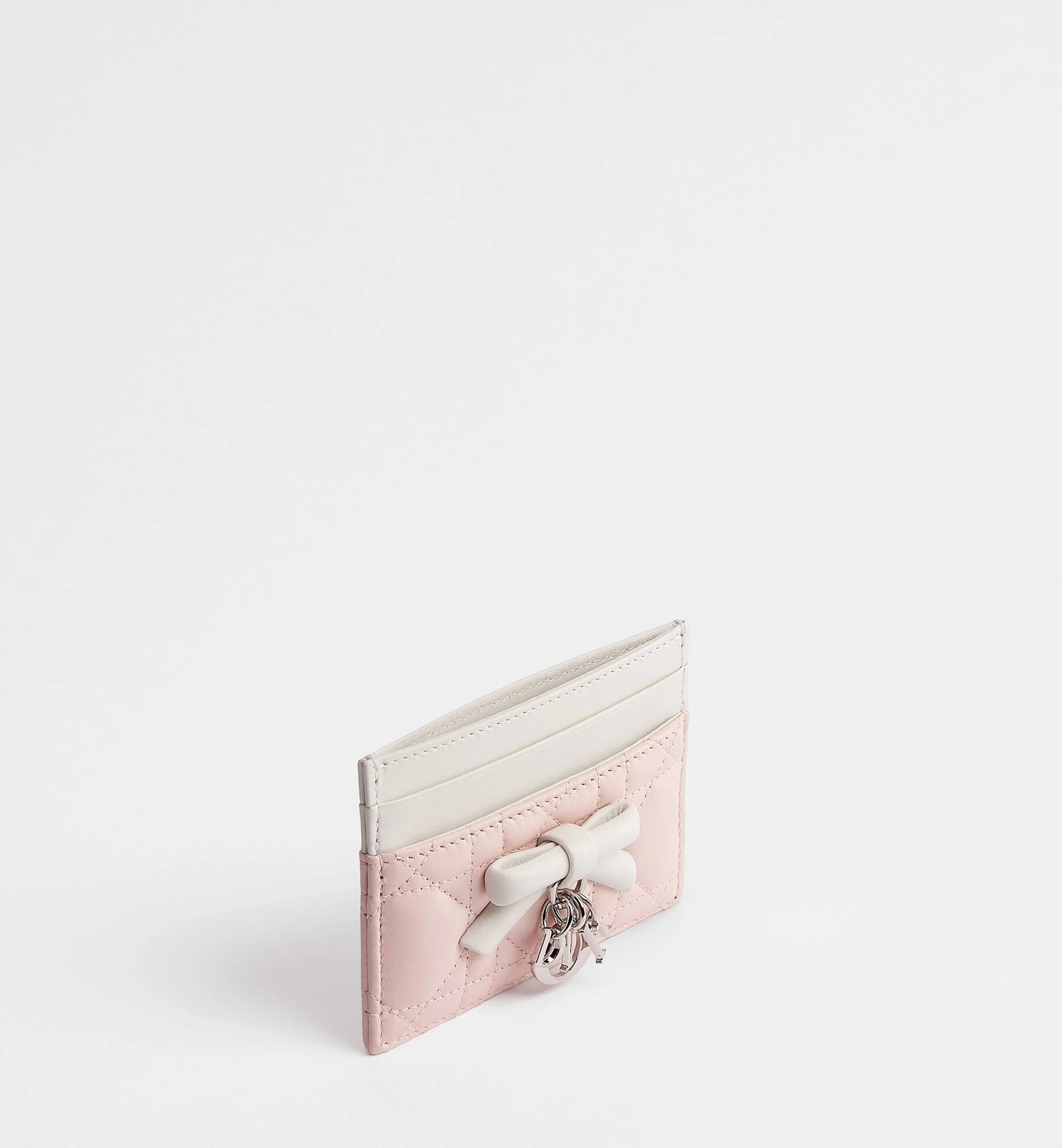  Ví Dior Freesia Card Holder 'Rose Soupir' 