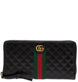  Ví Gucci Leather Double G Wallet 'Black' 