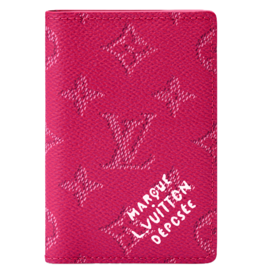  Ví Louis Vuitton Pocket Organiser 'Pondichéry Pink' 