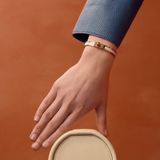  Vòng Tay Nữ Hermes Mini Clic Kelly 'Crème' 