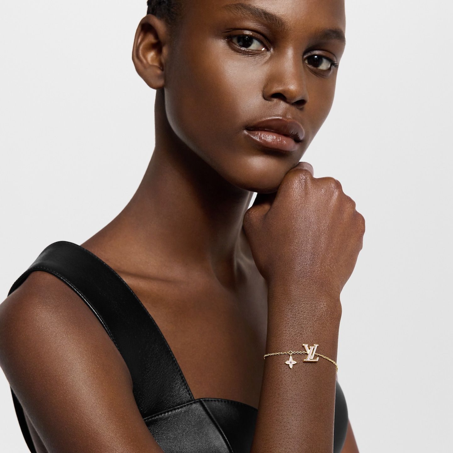  Vòng Tay Nữ Louis Vuitton LV Iconic Enamel 'Pink' 