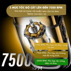 Máy cạo râu Kemei KM-T228 lưỡi kép nổi cạo sạch nhanh, 3 mức tốc độ, màn hình LCD, công suất mạnh mẽ 5W - Hàng chính hãng