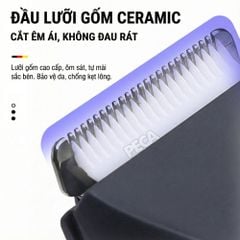 Máy cạo lông Body KEMEI KM-1846 chống nước - Tông đơ vùng kín, nách & toàn thân an toàn, không đau - Chính hãng