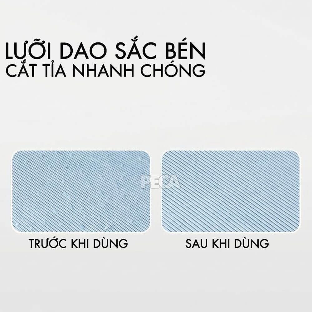 Máy cắt xơ vải quần áo KEMEI KM-166 Loại bỏ lông xù hiệu quả, giúp đồ len dạ như mới - Chính Hãng