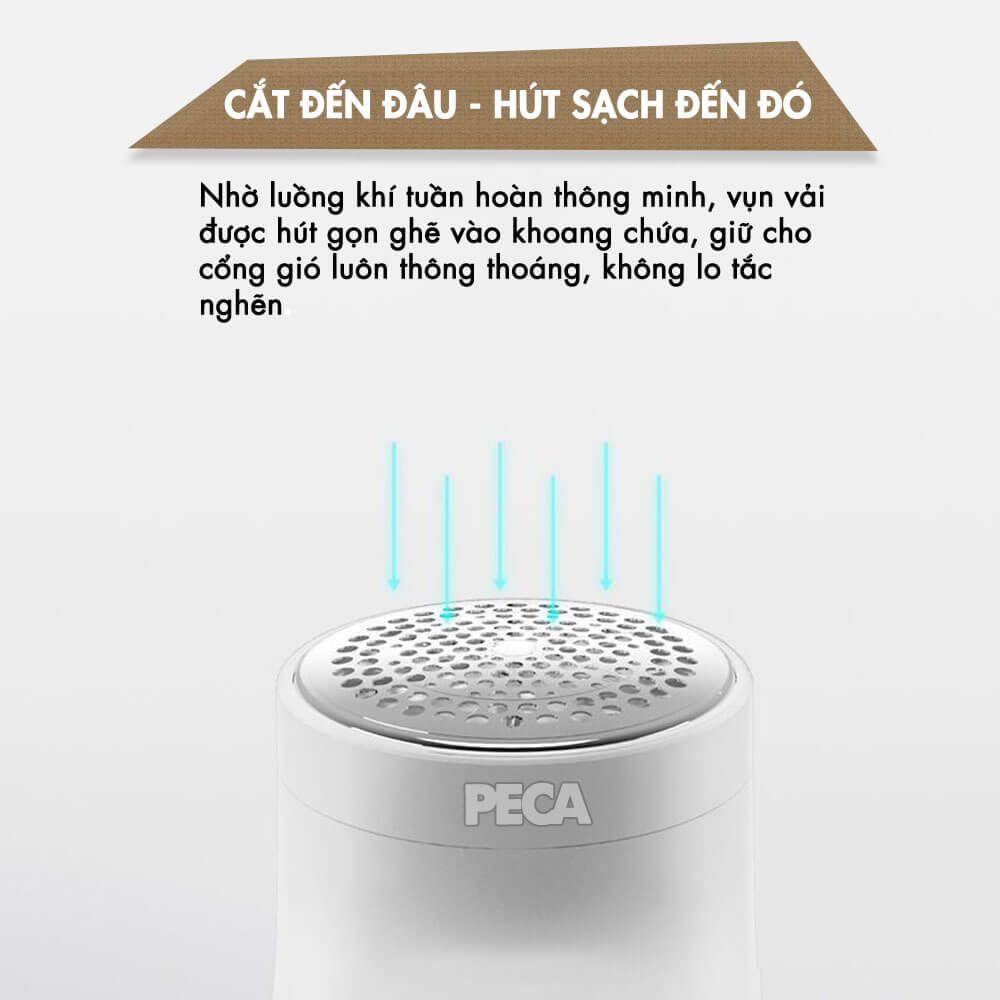 Máy cắt xơ vải quần áo KEMEI KM-166 Loại bỏ lông xù hiệu quả, giúp đồ len dạ như mới - Chính Hãng