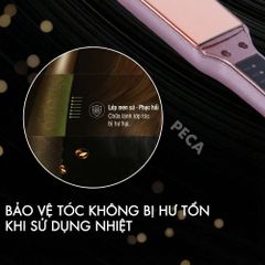 Máy duỗi tóc KM-459P làm nóng siêu tốc 30s, max 220°C - Chính hãng