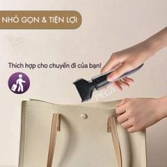 Máy cạo lông đa năng 4 trong 1 Kemei KM-7114 tỉa lông mày, mũi, nách, bikini, toàn thân êm ái sạc USB - Chính hãng