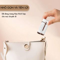 Máy cạo lông mặt KEMEI KM-151 2 Trong 1 Mini - Máy tỉa lông mày, Cạo ria mép êm ái & Sạc USB tiện lợi - Chính hãng
