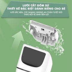 Tông đơ cắt tóc trẻ em Kemei KM-569 công suất mạnh 2W có thể dùng được cho trẻ sơ sinh - Bảo hành chính hãng 12 tháng