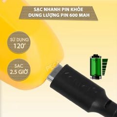 Tông đơ chấn viền Kemei KM-1743 lưỡi cắt mạ carbon cao cấp công suất 5W - Chính hãng