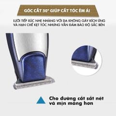 Tông đơ chấn viền sắc nét Kemei KM 5021 nhỏ gọn tiện lợi có thể cạo đầu, tạo kiểu tóc - Chính hãng