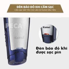 Tông đơ chấn viền sắc nét Kemei KM 5021 nhỏ gọn tiện lợi có thể cạo đầu, tạo kiểu tóc - Chính hãng