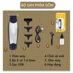 Tông đơ chấn viền sắc nét Kemei KM 5021 nhỏ gọn tiện lợi có thể cạo đầu, tạo kiểu tóc - Chính hãng