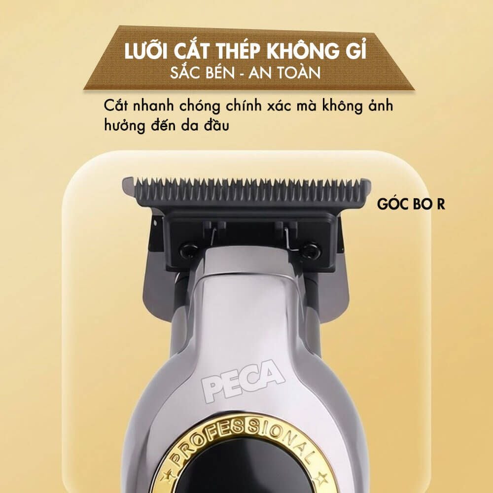 Tông đơ chấn viền KEMEI KM-1784 Motor 7200 RPM, màn hình LCD tiện lợi - Chính Hãng