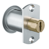  EVVA 4KS - Push Cylinder - Khóa Nhấn Cho Nội Thất Cửa Lùa Gỗ, Kim Loại Ø22mm - EVPC4KS-DRZ22 