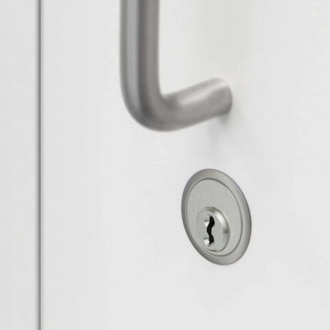  EVVA 4KS - Khóa Tủ Nội Thất, Cửa Tủ, Ngăn Kéo Ø25mm - EVFC4KS-MR25 