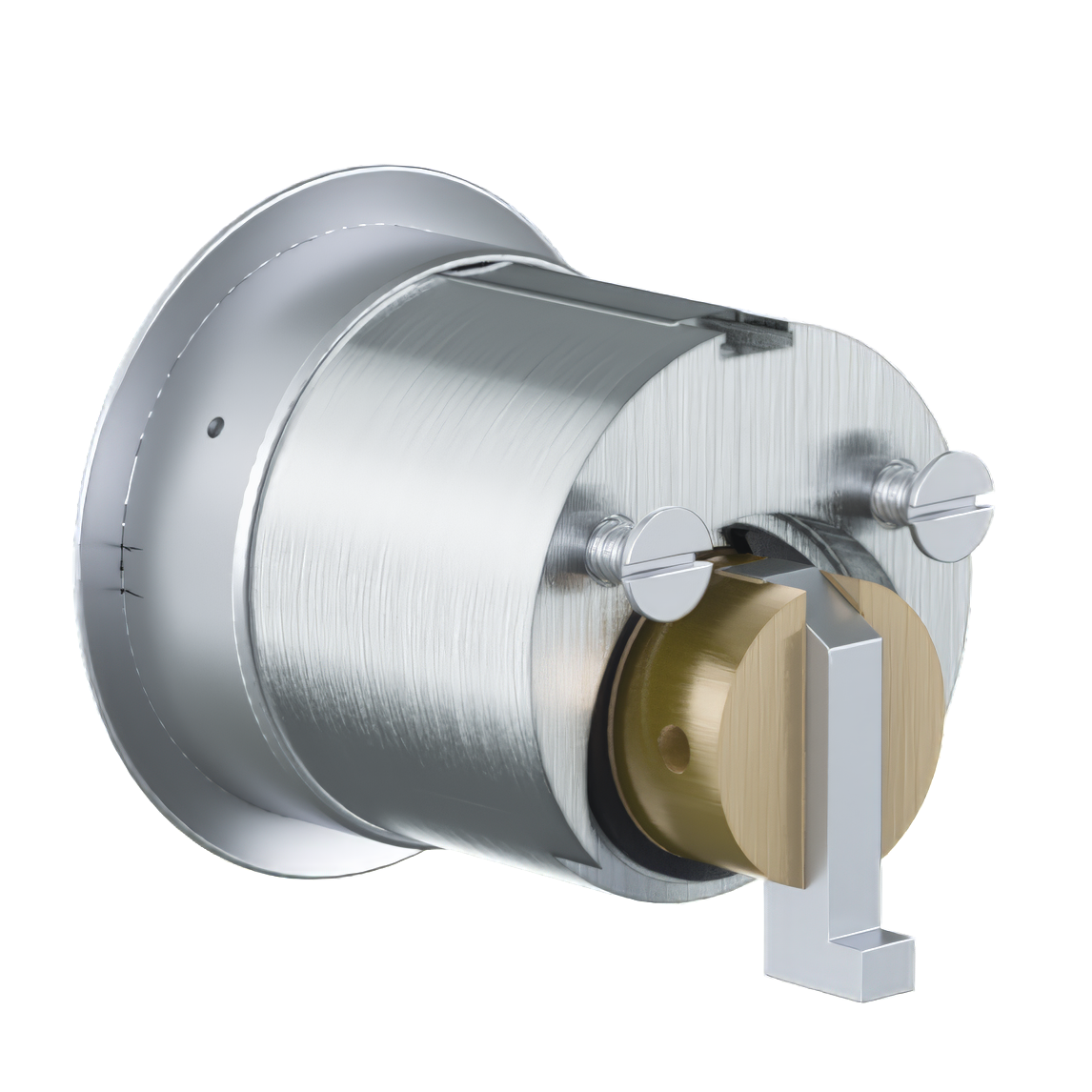  EVVA MCS - Khóa Tủ Nội Thất, Cửa Tủ, Ngăn Kéo Ø25mm - EVFCMCS-MR25 