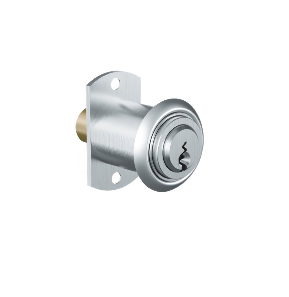  EVVA EPS - Push Cylinder - Khóa Nhấn Cho Nội Thất Cửa Lùa Gỗ, Kim Loại Ø22mm - EVPCEPS-DRZ22S 