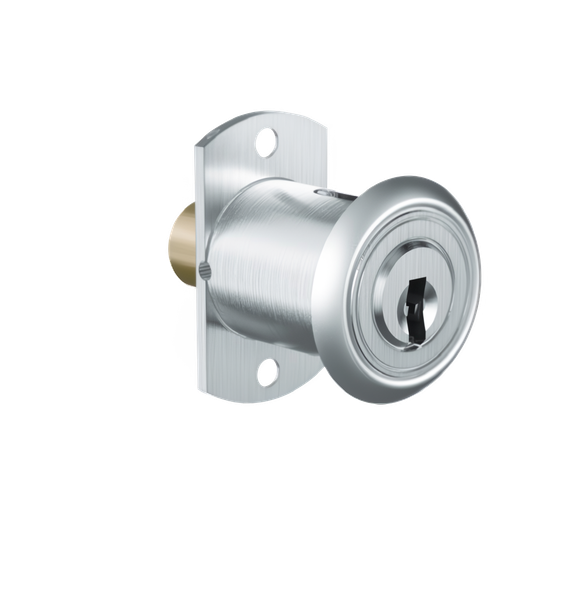  EVVA ICS - Push Cylinder - Khóa Nhấn Cho Nội Thất Cửa Lùa Gỗ, Kim Loại Ø22mm - EVPCICS-DRZ22 