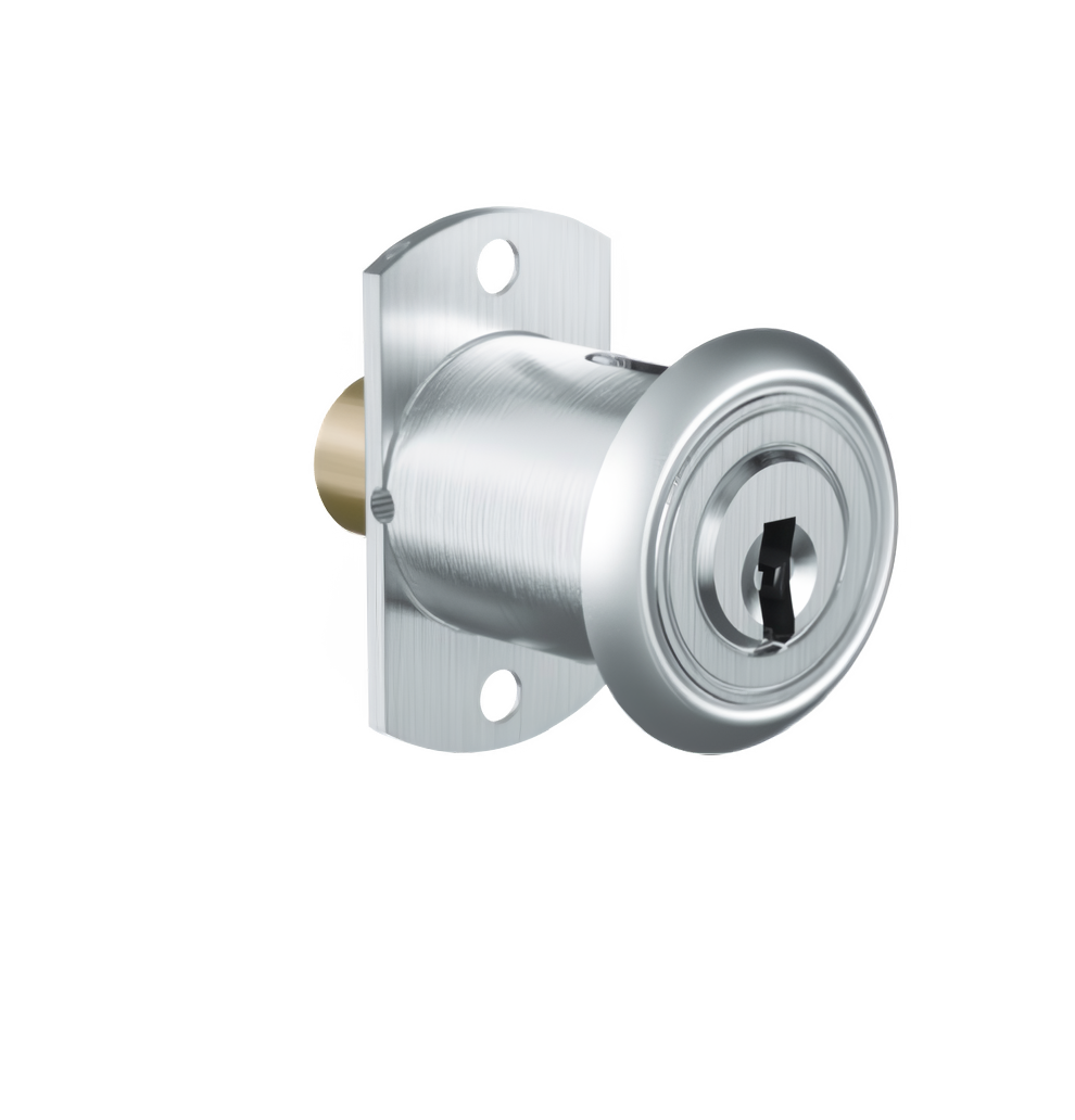  EVVA ICS - Push Cylinder - Khóa Nhấn Cho Nội Thất Cửa Lùa Gỗ, Kim Loại Ø22mm - EVPCICS-DRZ22 