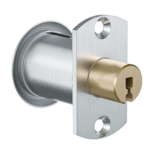  EVVA ICS - Push Cylinder - Khóa Nhấn Cho Nội Thất Cửa Lùa Gỗ, Kim Loại Ø22mm - EVPCICS-DRZ22 