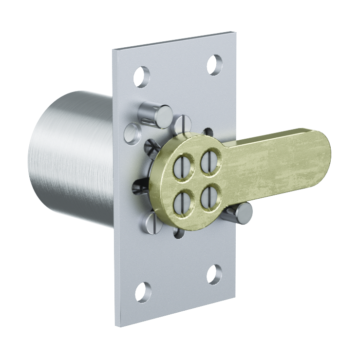  EVVA ICS - Khóa Tủ Cam Lock Ø22mm - EVCLICS-MR22R 