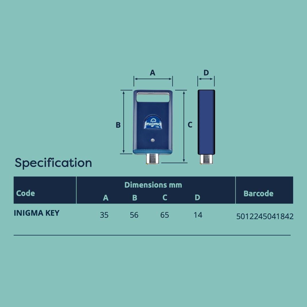  Chìa Khóa Thông Minh Inigma SQUIRE - Inigma Key Fob 
