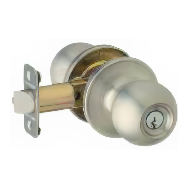  Khóa tay nắm tròn một đầu chìa, một đầu vặn Schlage - J54-CNA 