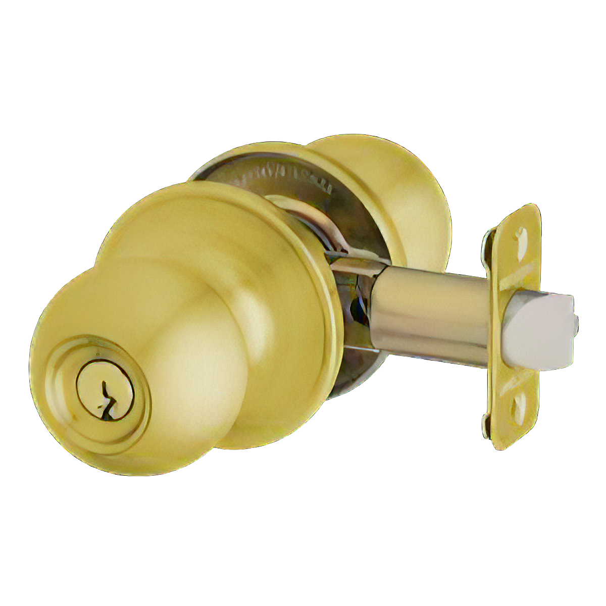  Khóa tay nắm tròn một đầu chìa, một đầu vặn Schlage - J54-CNA 