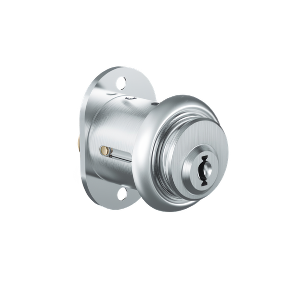  EVVA MCS - Push Cylinder - Khóa Nhấn Cho Cửa Lùa Gỗ, Kim Loại Ø28mm - EVPCMCS-DRZ28 