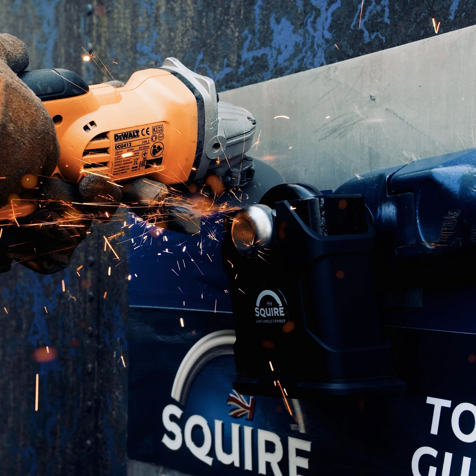  Ổ khóa chống trộm càng khóa 20mm Squire - SS100CS-LEV5 