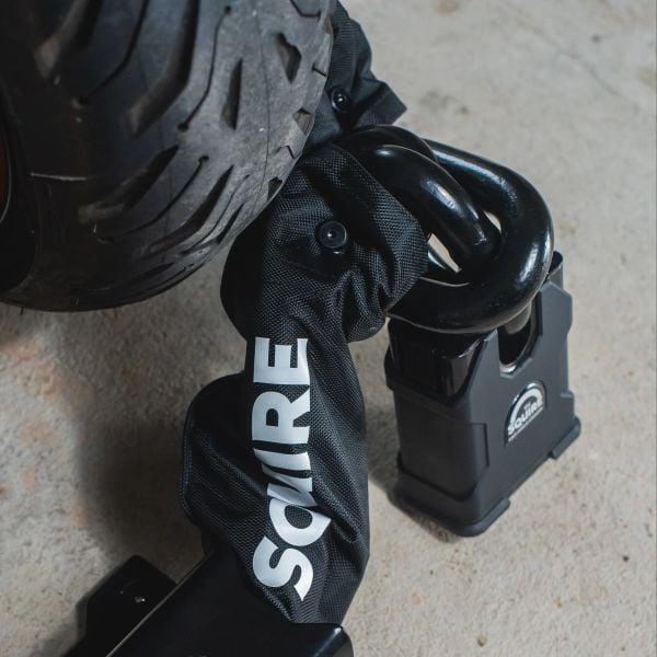  Dây Xích 26mm Chống Trộm Xe Máy Squire TC26/5, dài 150cm 