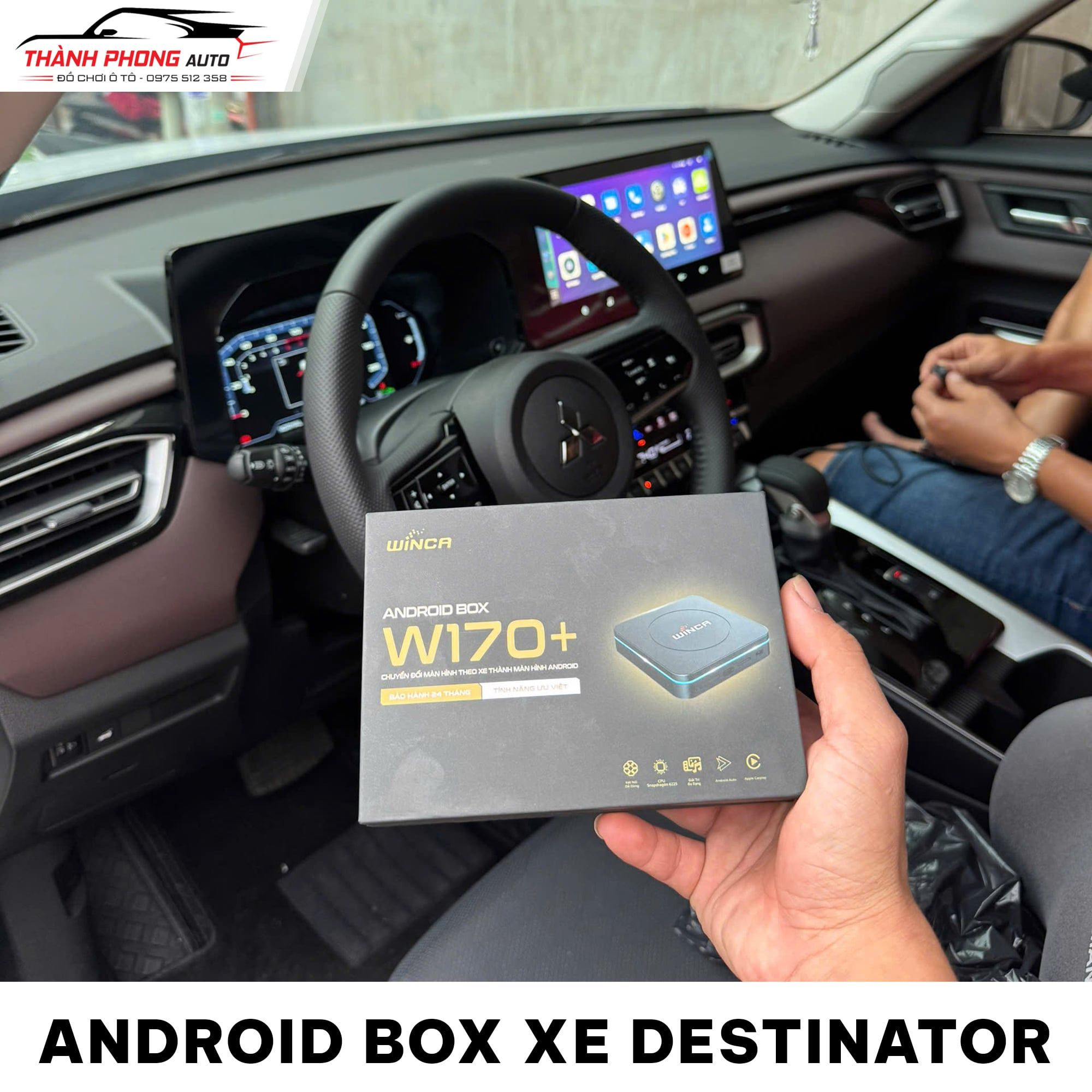  Lắp Android Box Cho Mitsubishi Destinator 